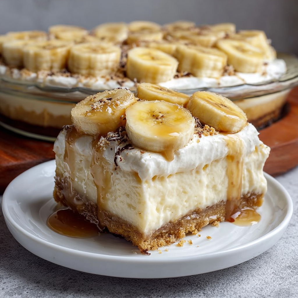 Banana Cream Cheesecake