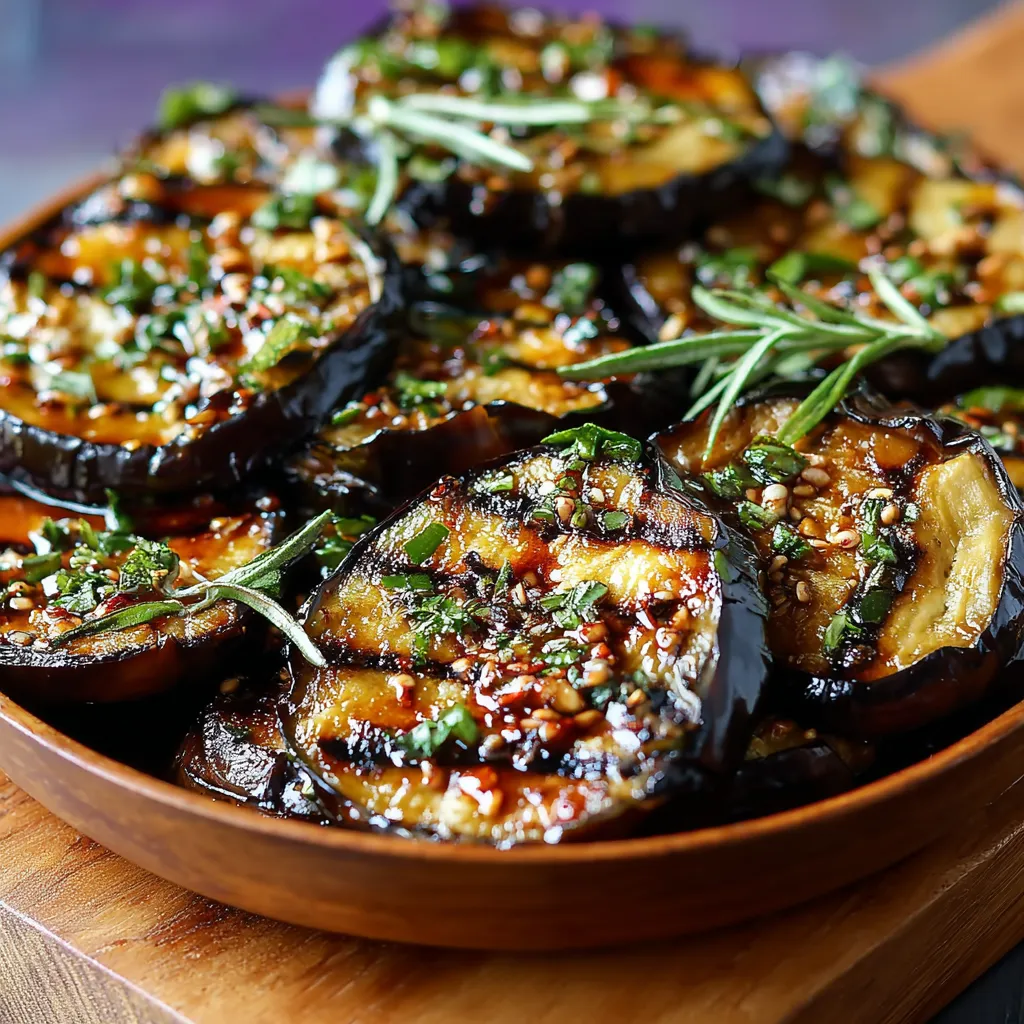 Grilled Japanese eggplant, showcasing its tender texture and smoky char, is a delicious and easy addition to this Japanese eggplant recipe.