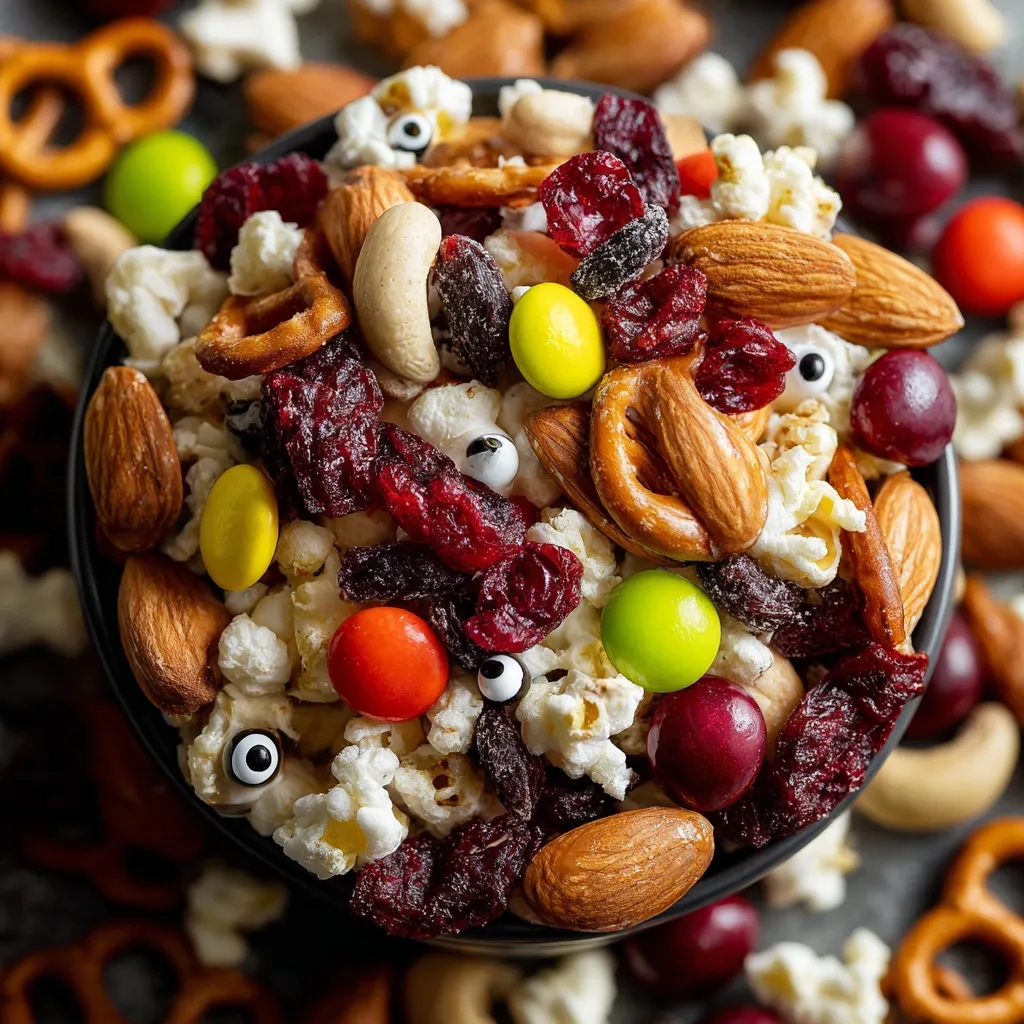 A second content image complements the article about Spooky Vampire Bite Trail Mix.