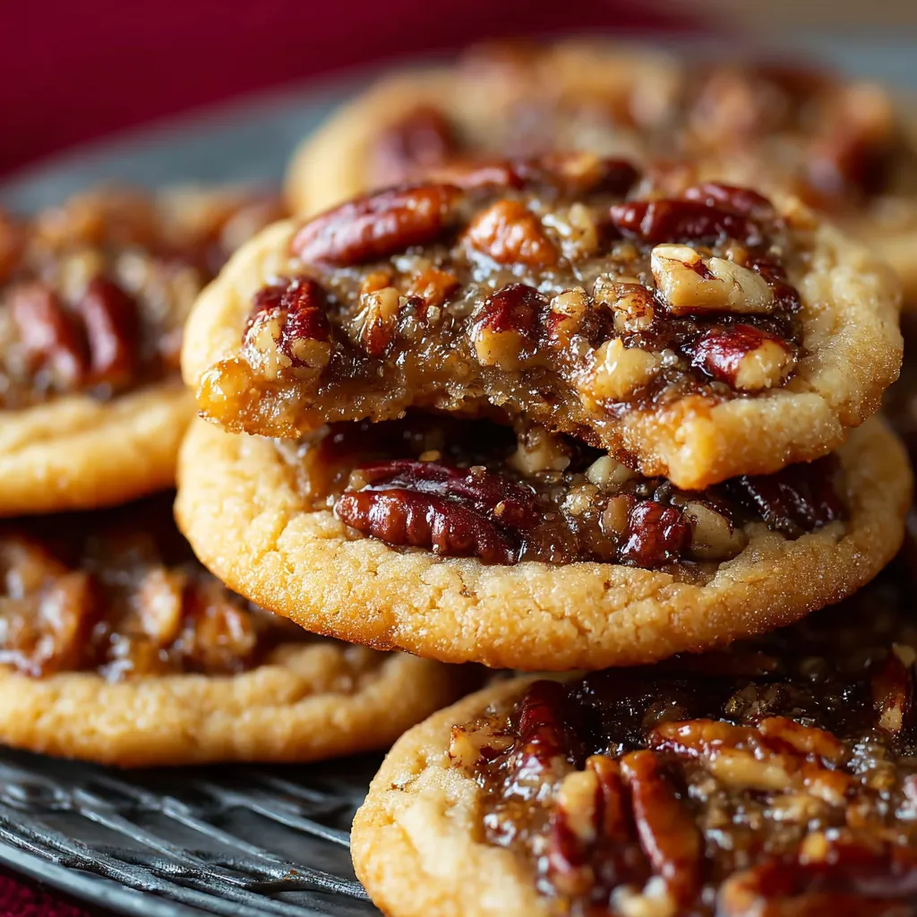 PECAN PIE COOKIE BITES