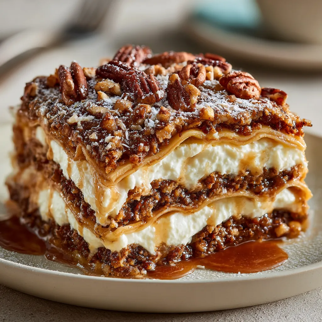 PECAN PIE LASAGNA DREAM
