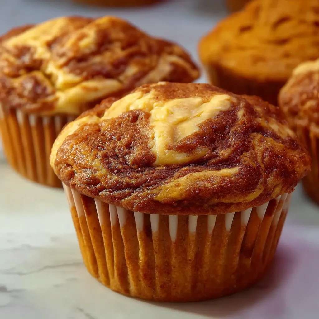 PERFECT PUMPKIN SWIRL MUFFINS