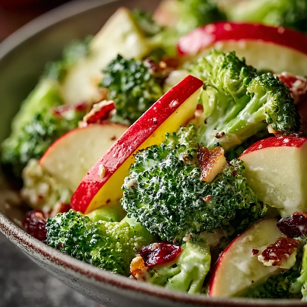 ULTIMATE APPLE BROCCOLI SALAD