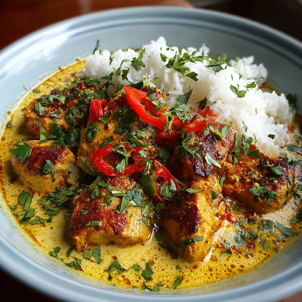 BEST BRAZILIAN COCONUT CHICKEN EVER