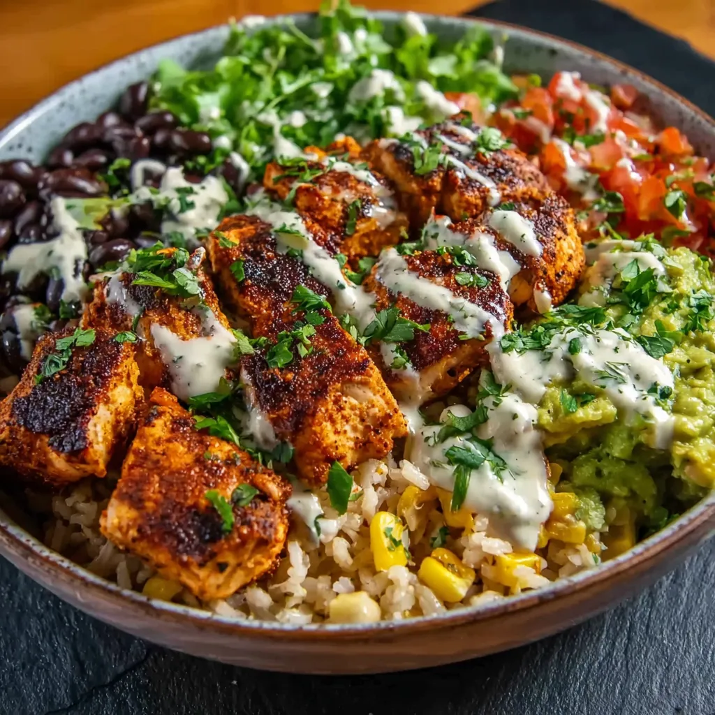 BEST CHIPOTLE CHICKEN BOWL EVER