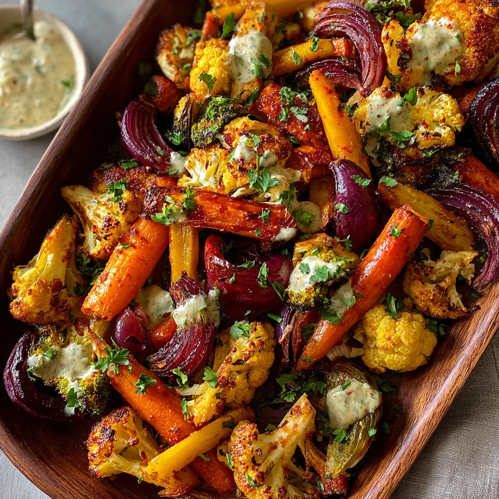 BEST HARISSA ROASTED VEGGIES