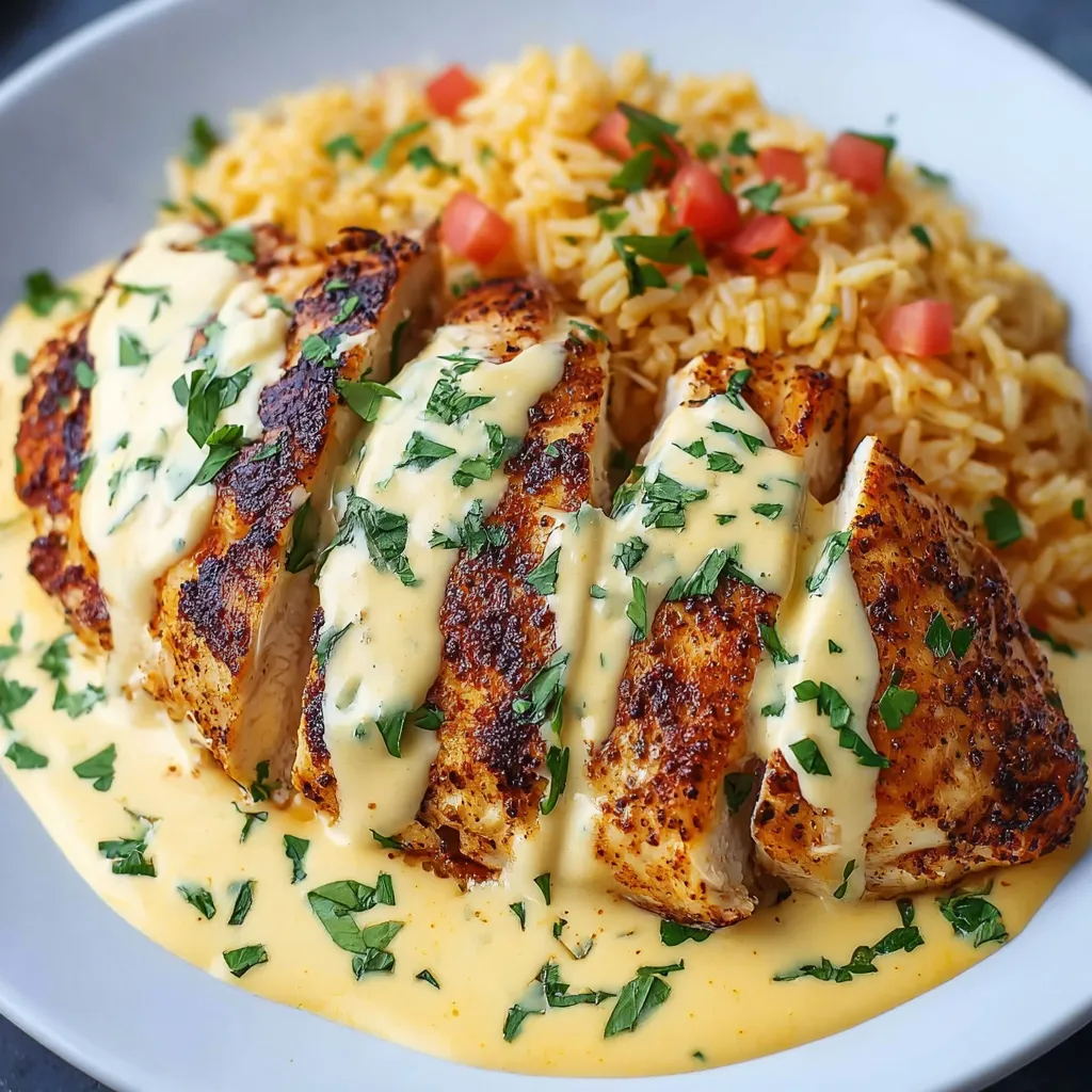 BEST MEXICAN CHICKEN WITH CHEESE SAUCE