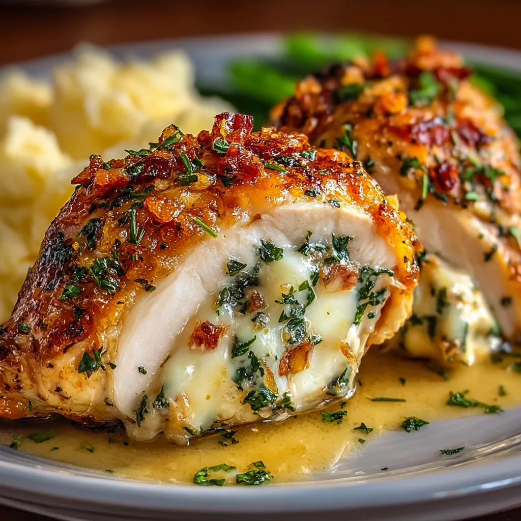 BEST RUTH’S CHRIS STUFFED CHICKEN