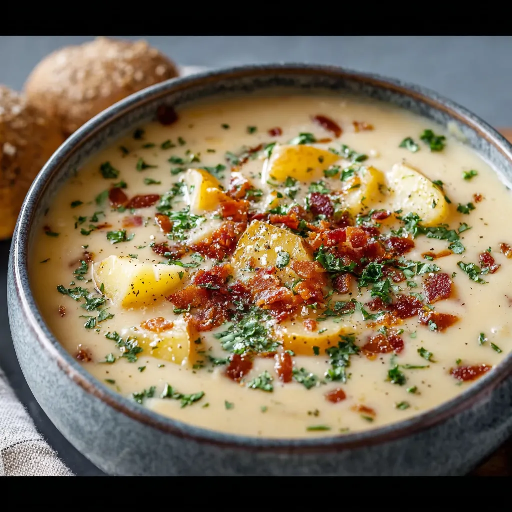 CREAMY POTATO SOUP BEST EVER