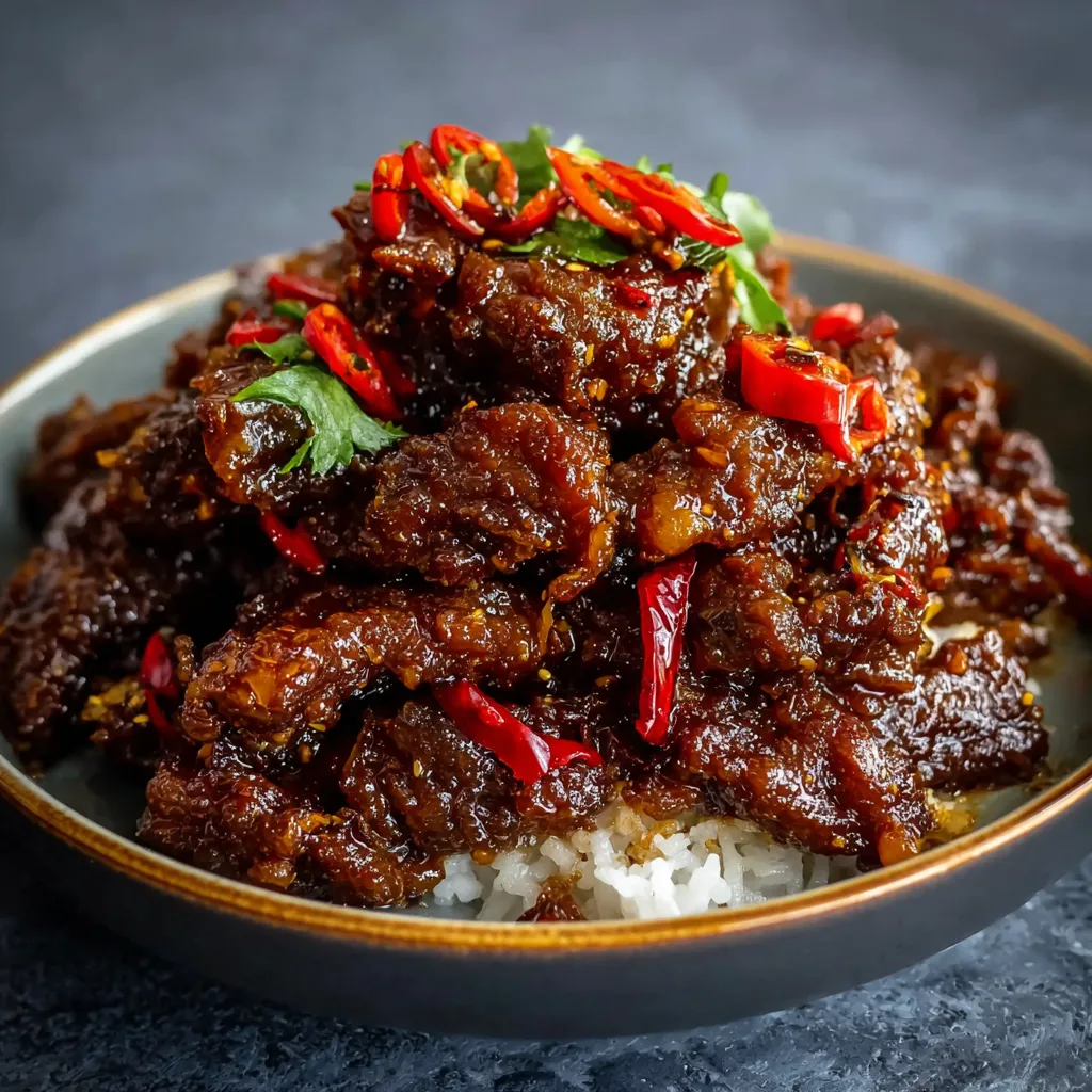 CRISPY CHILLI BEEF BEST RECIPE