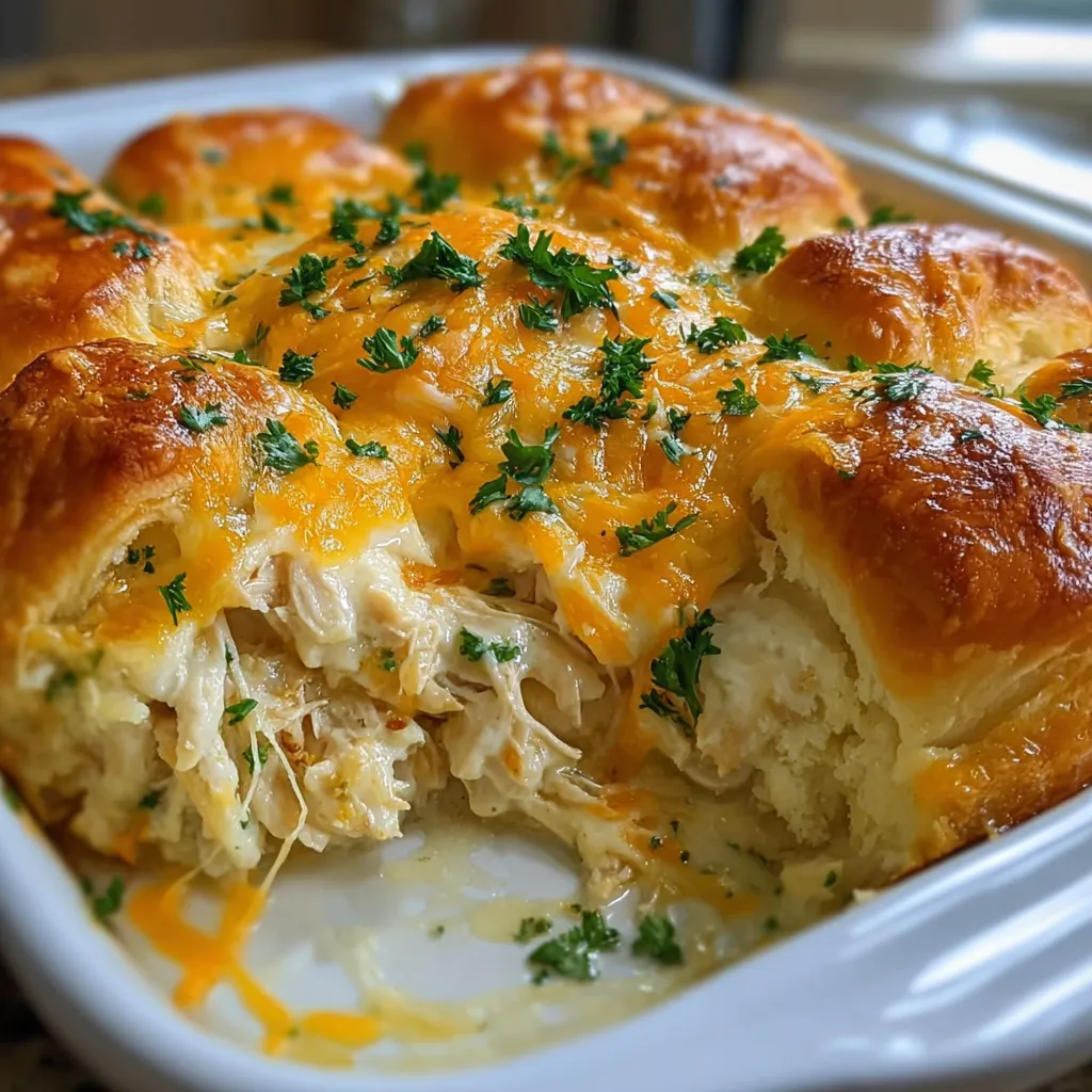 EASY CHICKEN CRESCENT BAKE BEST