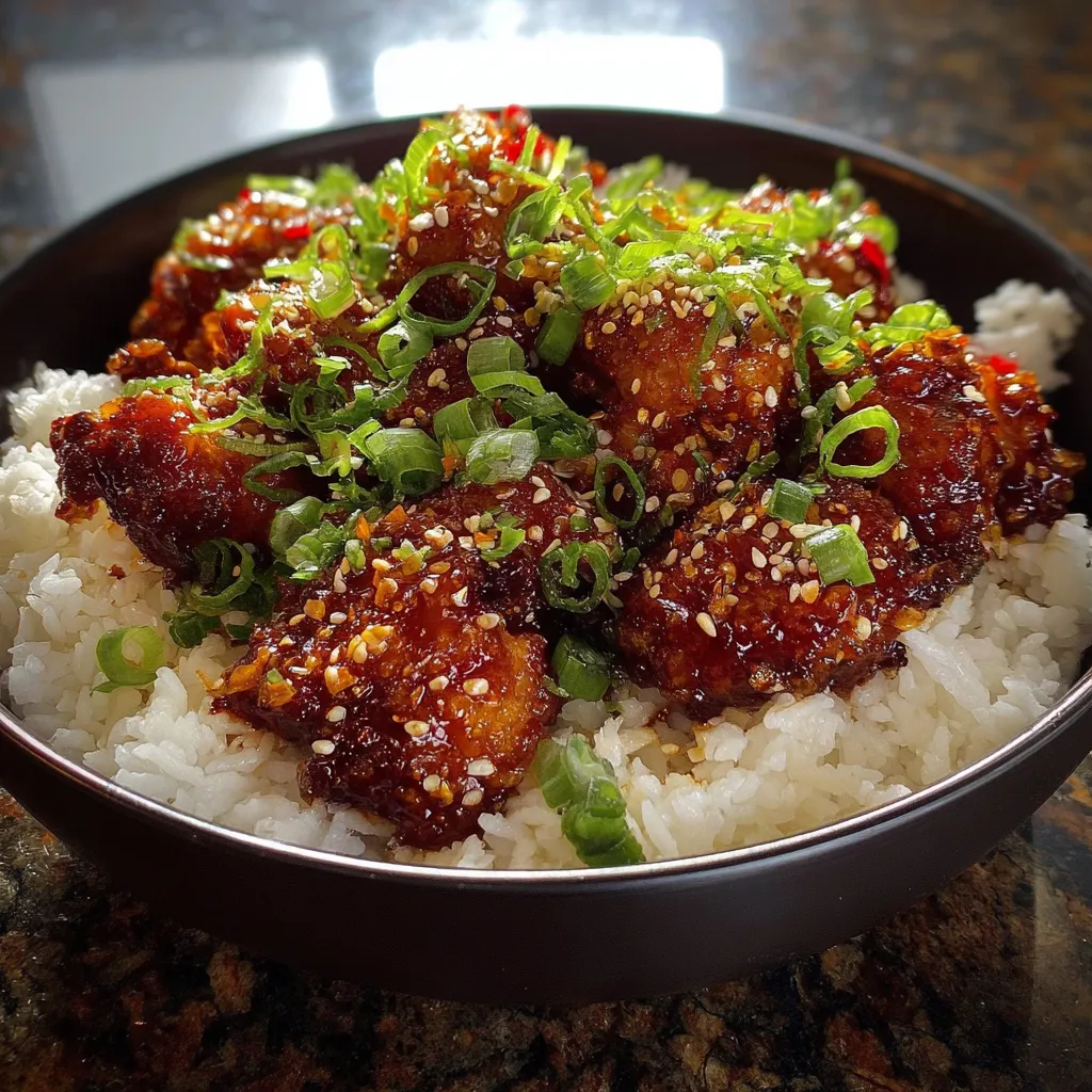 GENERAL TSO’S CHICKEN EASY