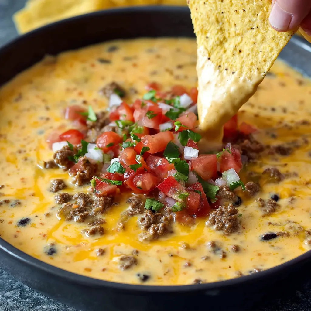 IRRESISTIBLE COWBOY QUESO RECIPE