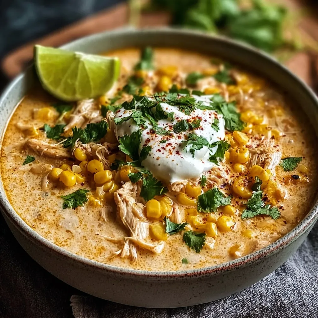 AMAZING MEXICAN STREET CORN WHITE CHICKEN CHILI