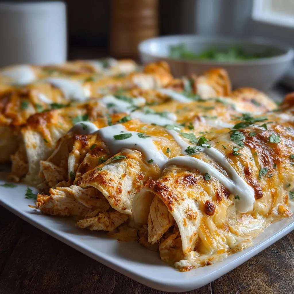 BEST CHICKEN ENCHILADAS RECIPE
