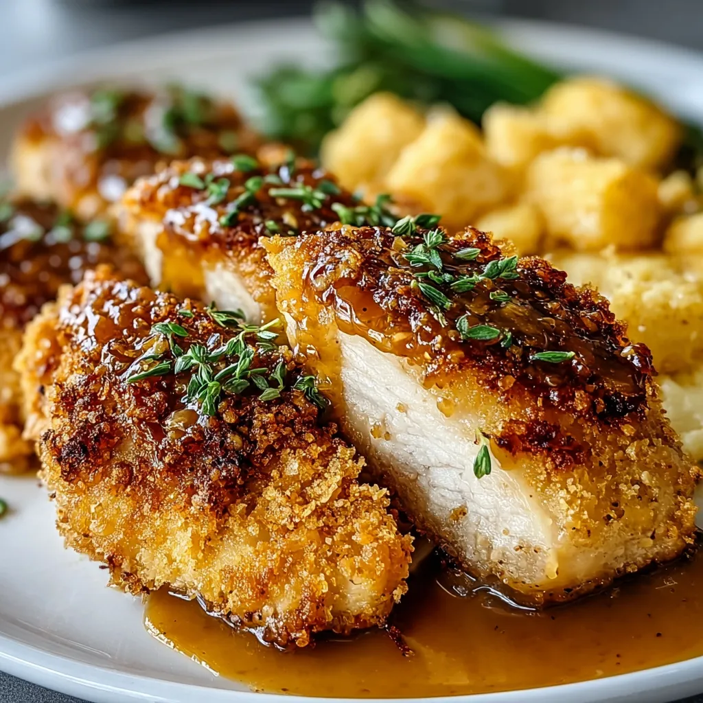 BEST CRUNCHY MAPLE DIJON CHICKEN