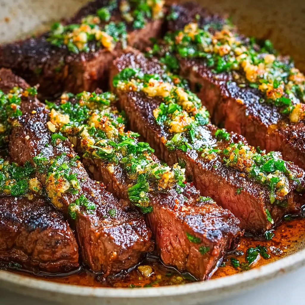BEST GARLIC BUTTER STEAK EVER