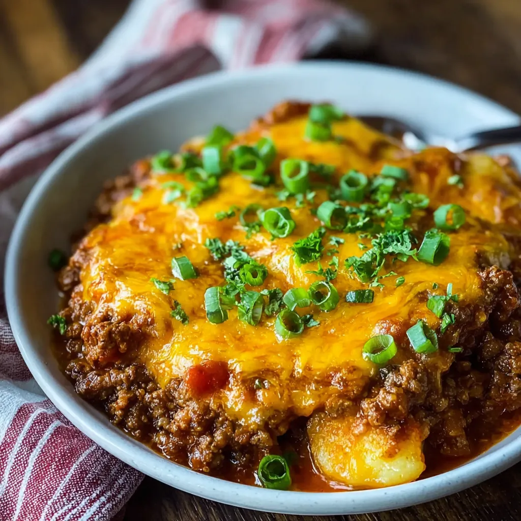 BEST GROUND BEEF HOBO CASSEROLE