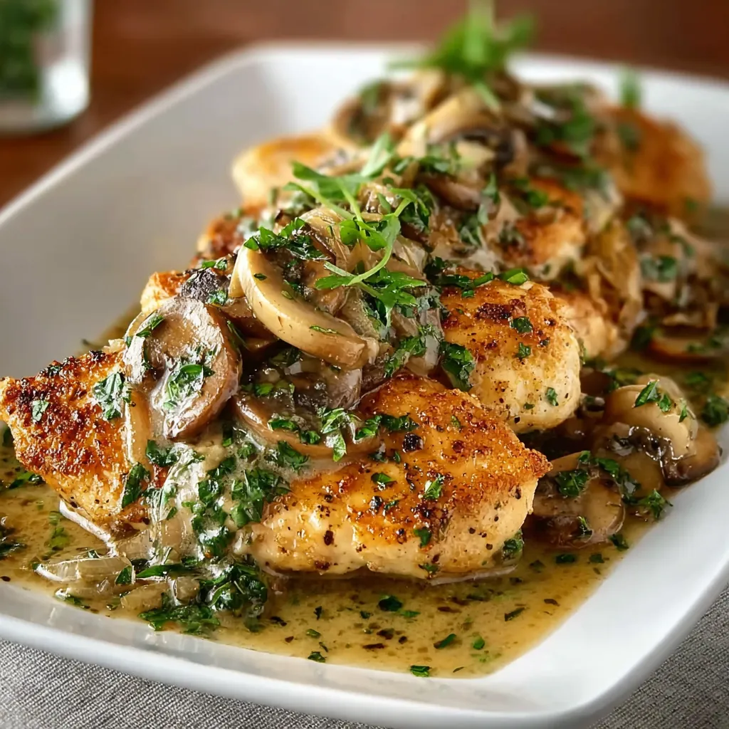 BEST LEMON SHALLOT CHICKEN EVER