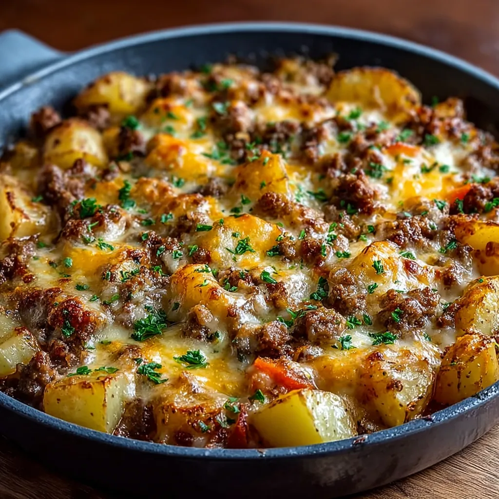 BEST MEAT & POTATO SKILLET