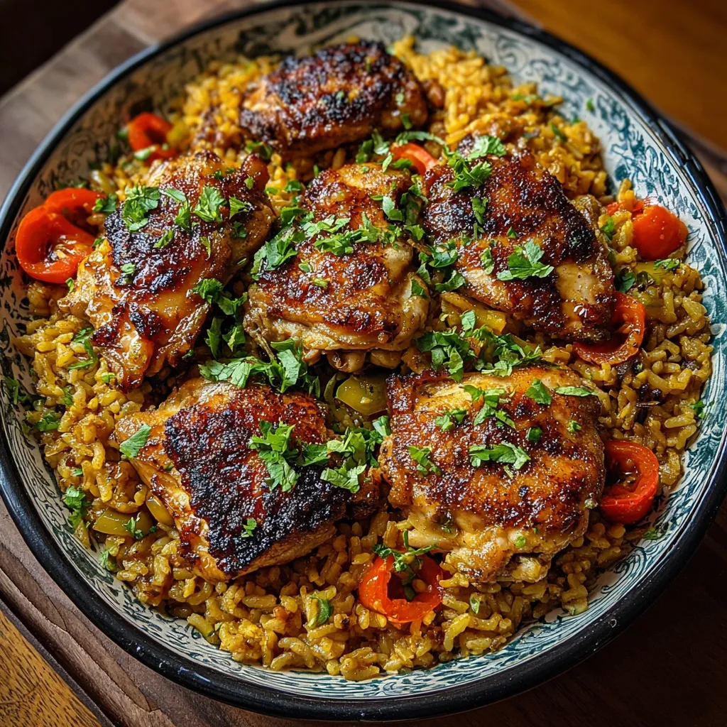 CARIBBEAN CHICKEN AND RICE ULTIMATE