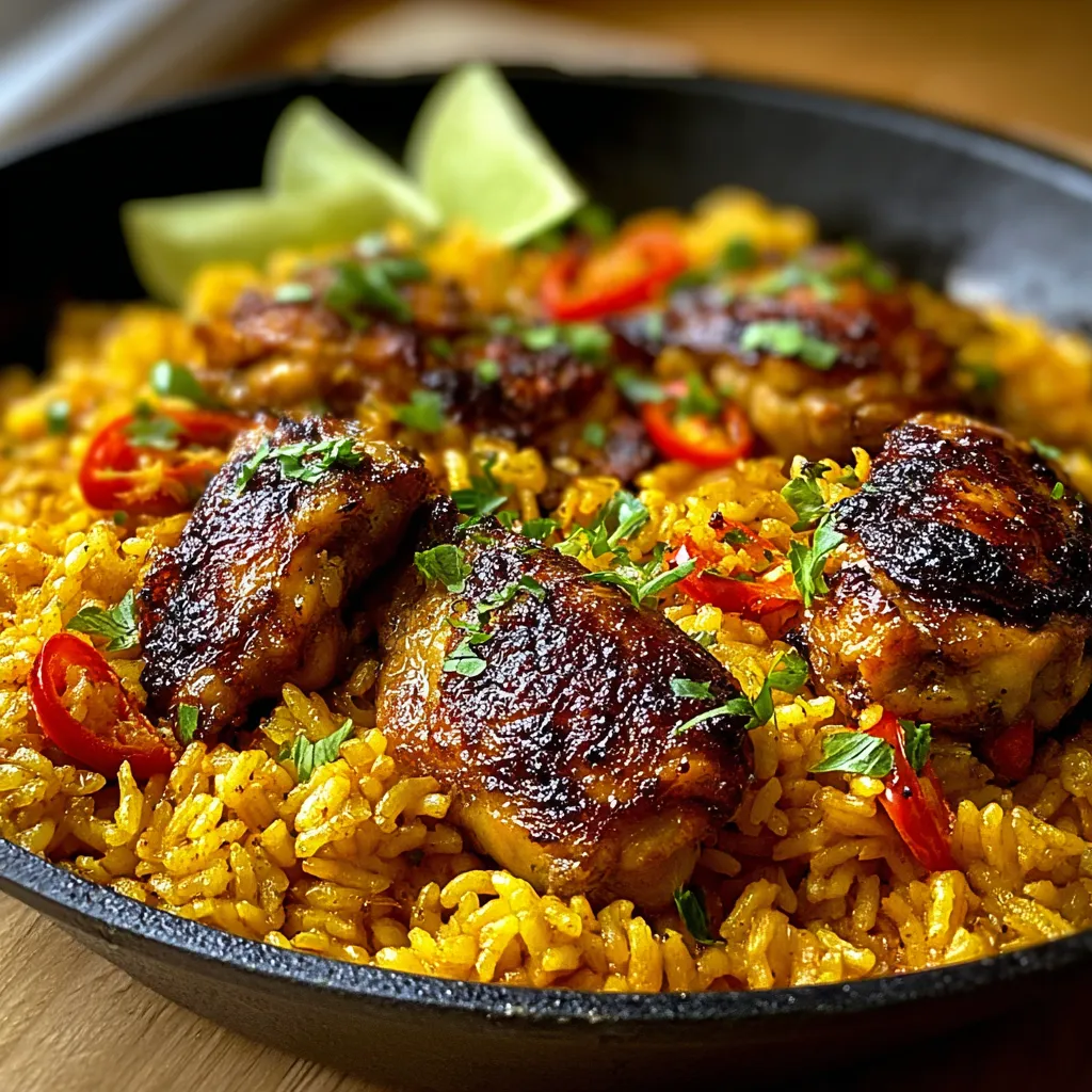 CARIBBEAN CHICKEN AND RICE ULTIMATE