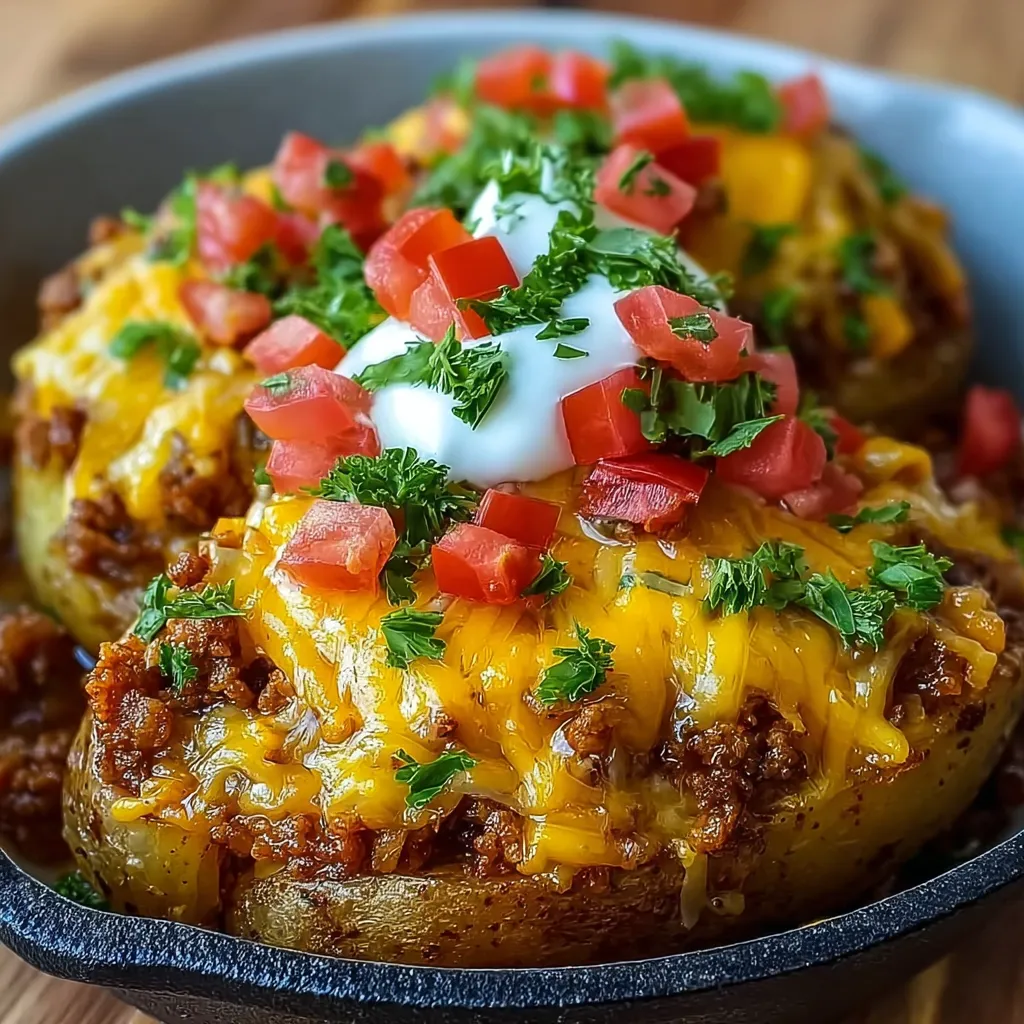 CHEESY TACO POTATO ULTIMATE RECIPE