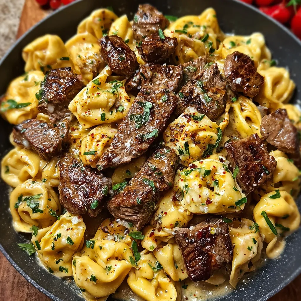 COWBOY BUTTER TORTELLINI STEAK BITES AMAZING