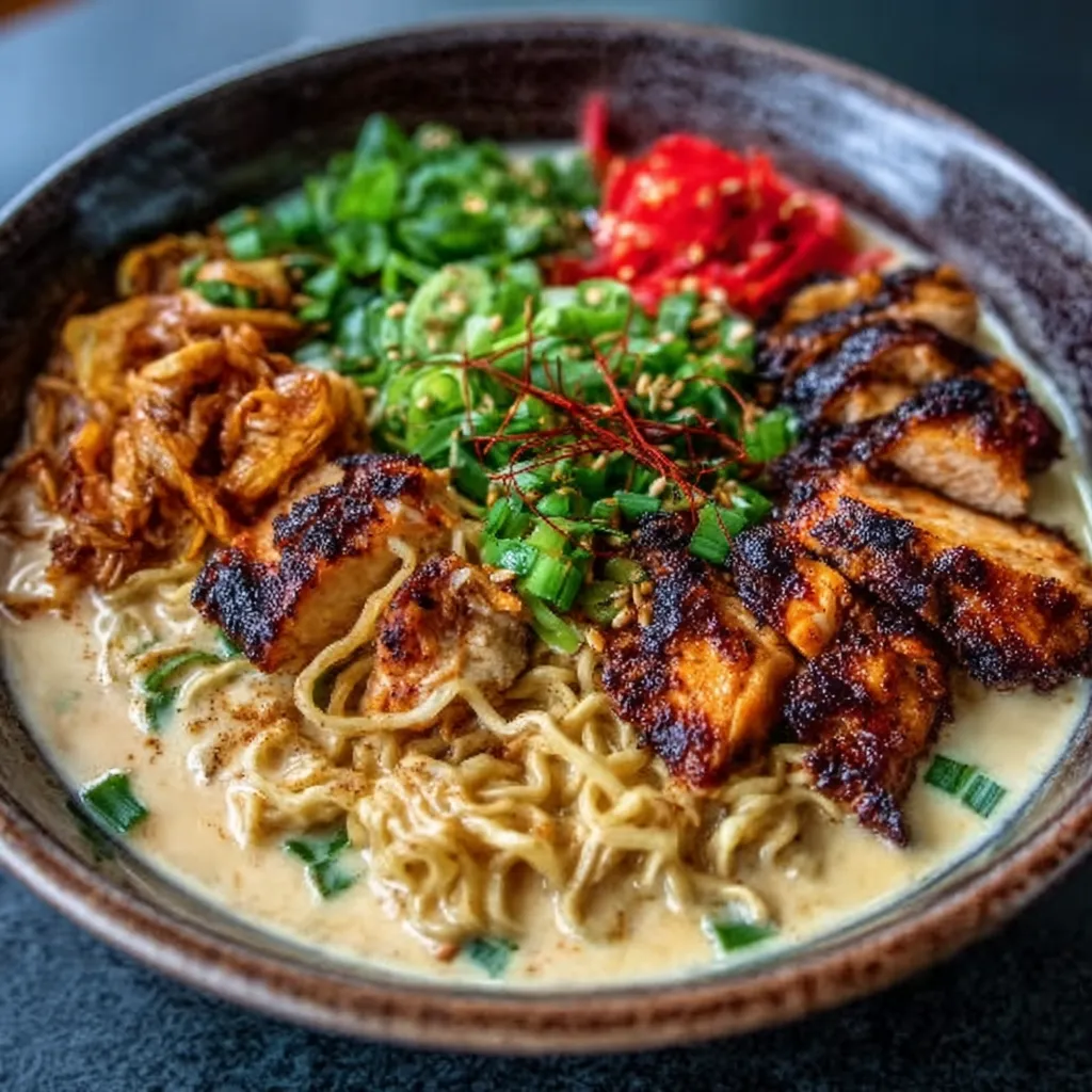 CREAMY CHICKEN RAMEN ULTIMATE RECIPE