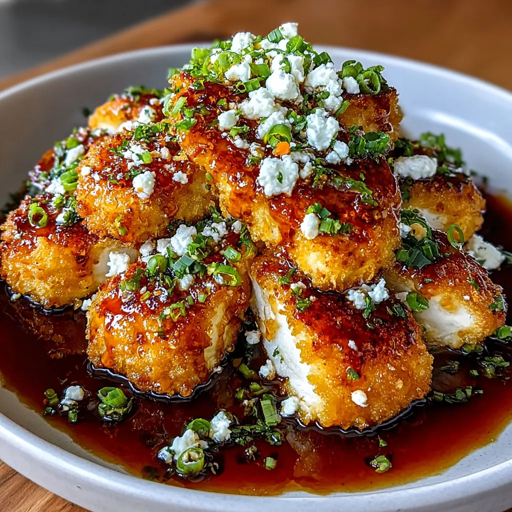 CRISPY HOT HONEY FETA CHICKEN BEST