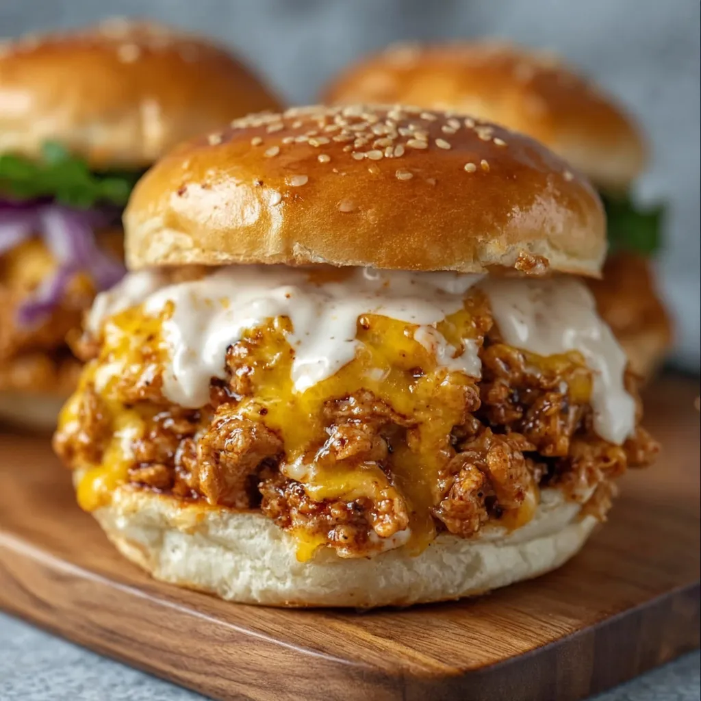EASY CAJUN CHICKEN SLOPPY JOES