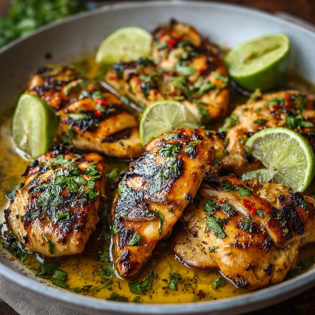 EASY CILANTRO LIME CHICKEN