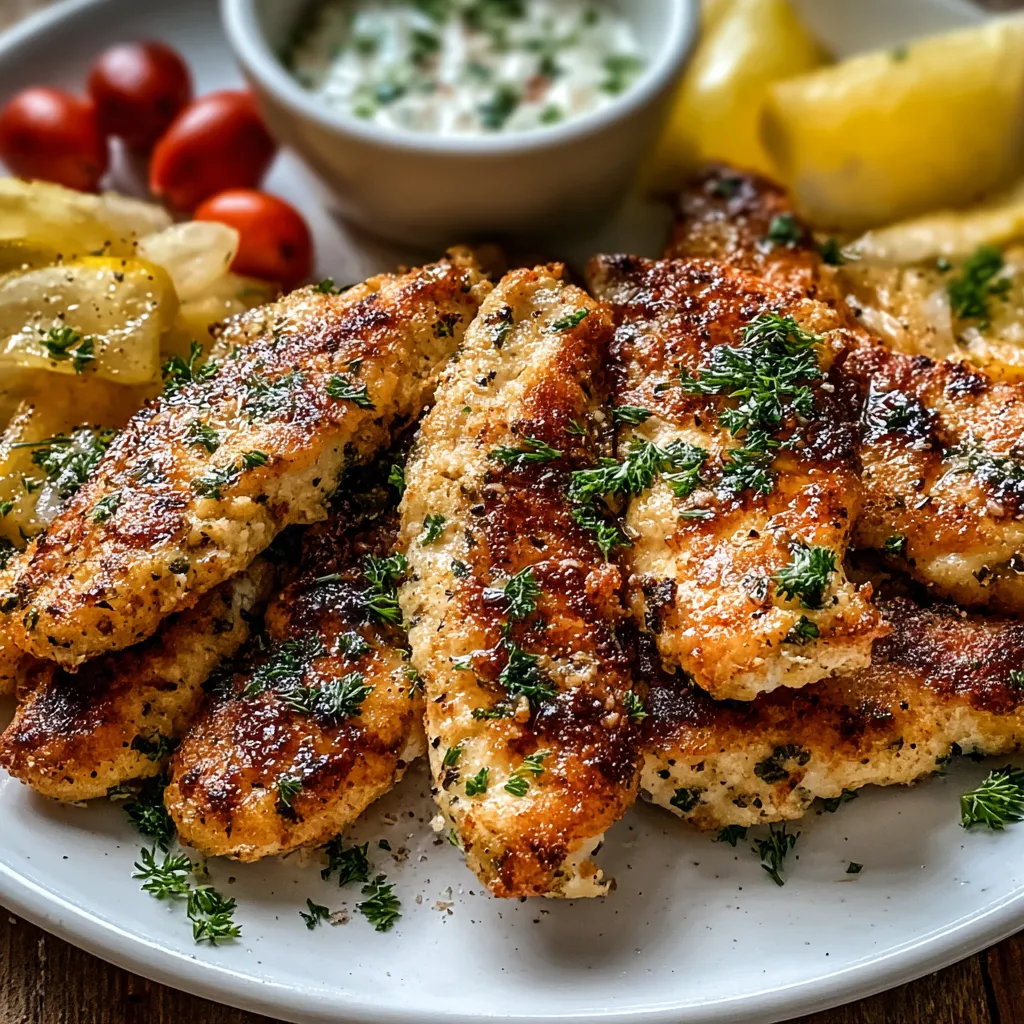 EASY GREEK CHICKEN TENDERS BEST