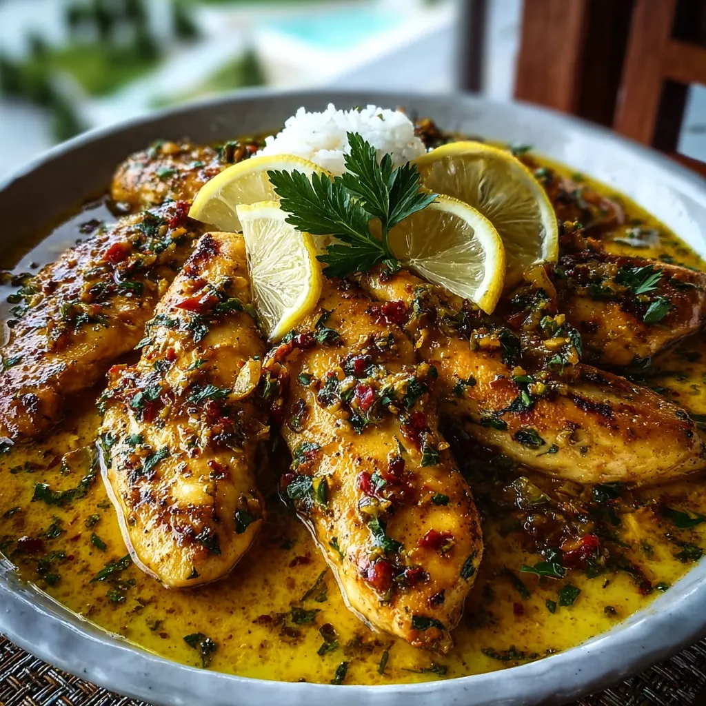 EASY LEMON BUTTER CHICKEN RECIPE