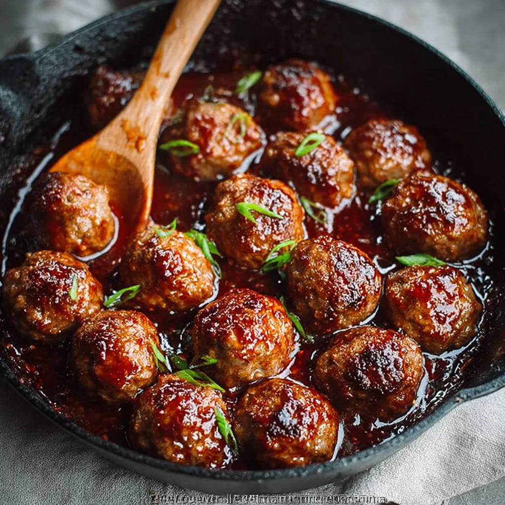 EASY MONGOLIAN MEATBALLS RECIPE