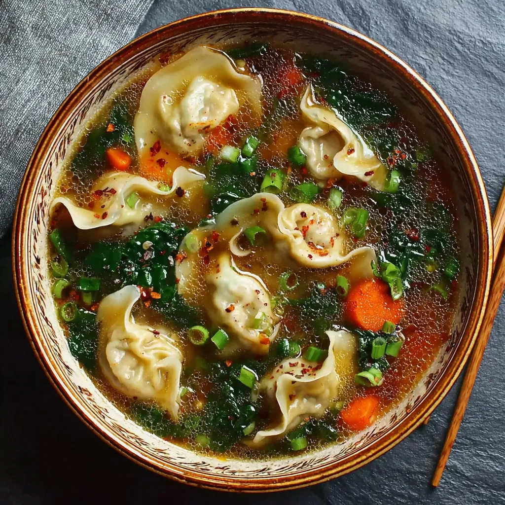 EASY POTSTICKER SOUP RECIPE