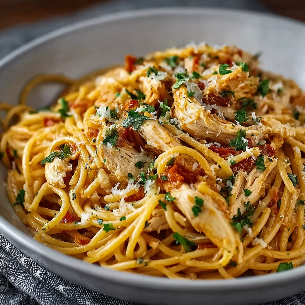 MONTEREY CHICKEN SPAGHETTI ULTIMATE RECIPE