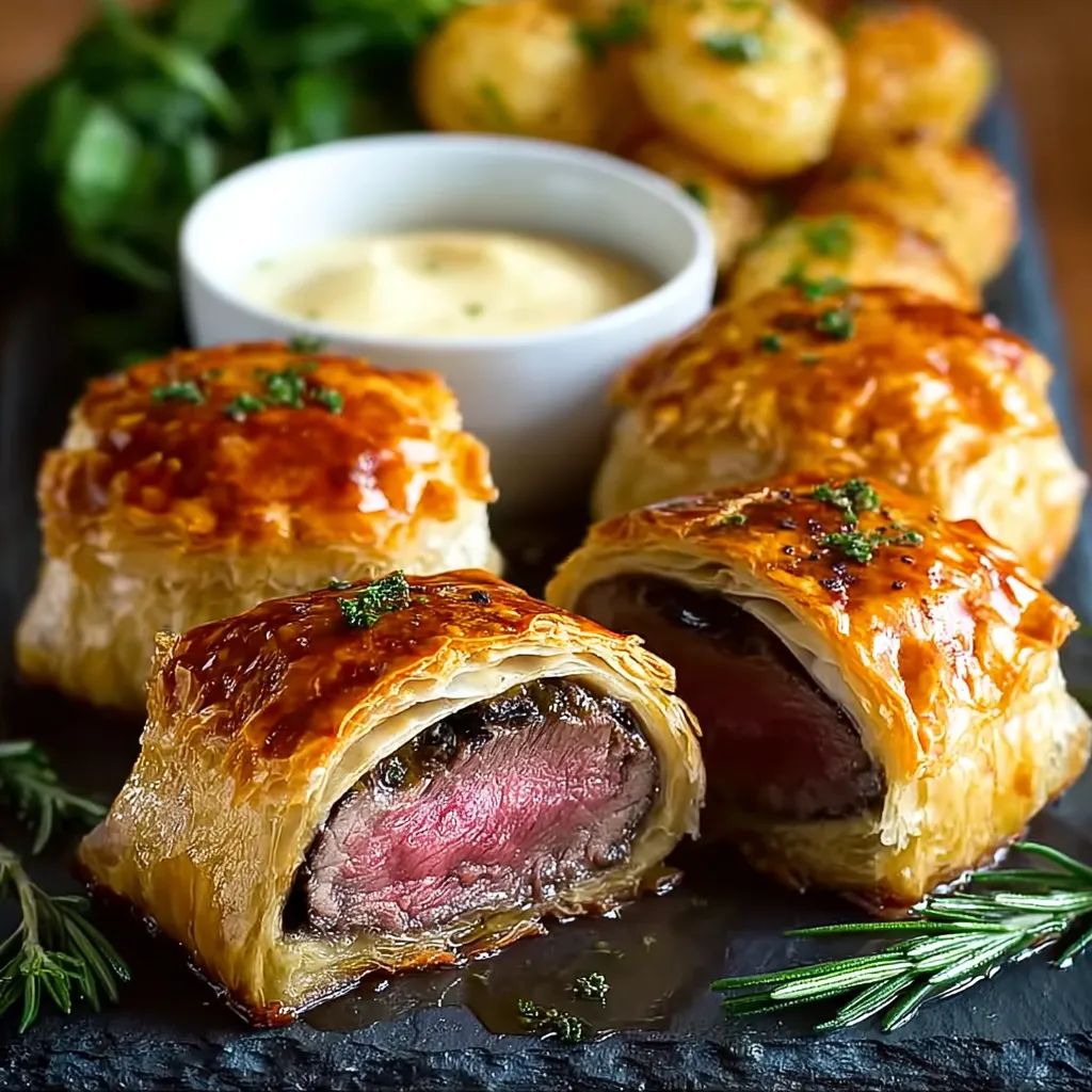 PERFECT MINI BEEF WELLINGTONS RECIPE