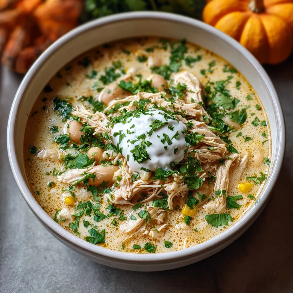 PERFECT WHITE CHICKEN CHILI EASY