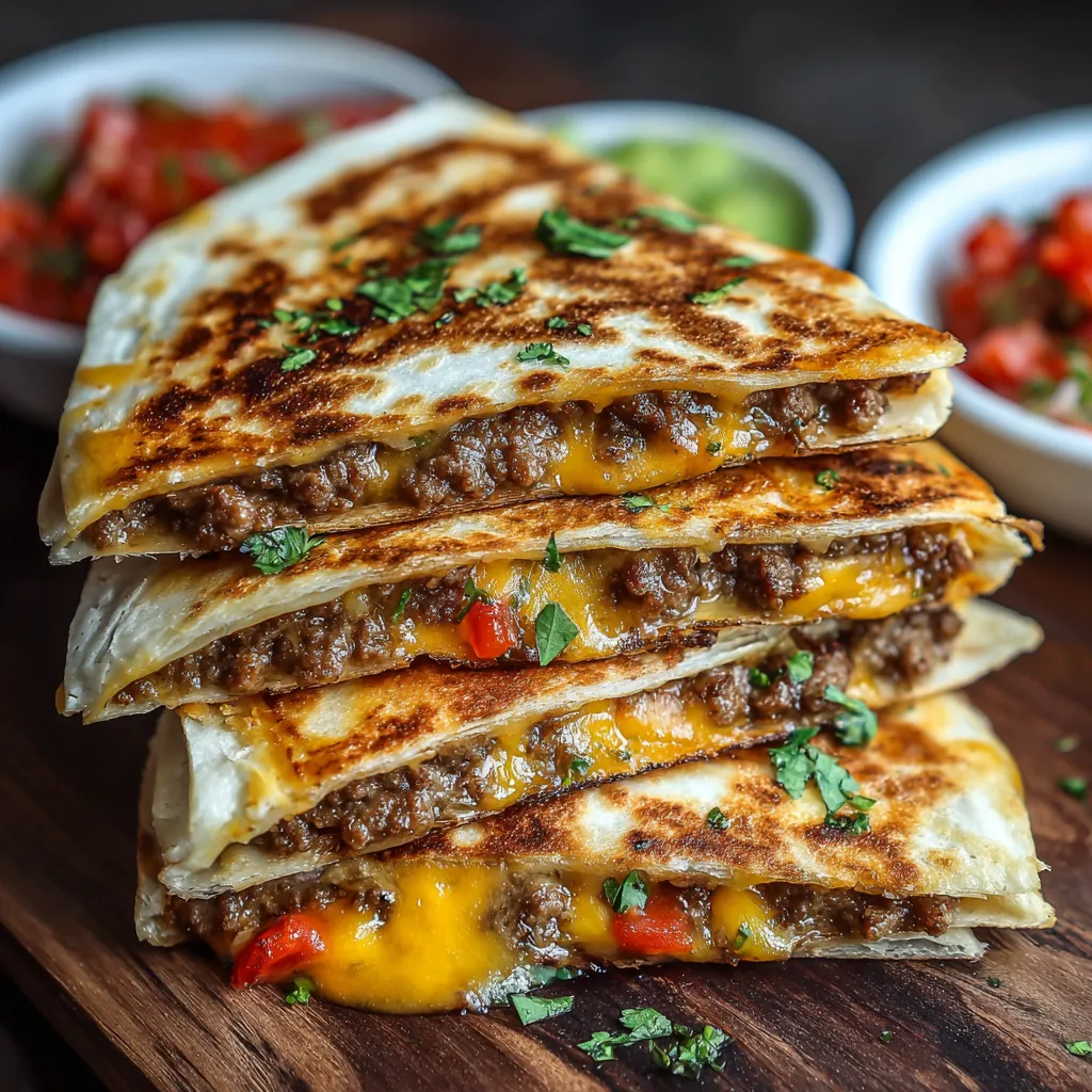 SMASHBURGER QUESADILLAS: AMAZING RECIPE