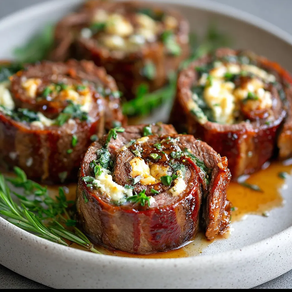 STEAK PINWHEELS EASY DINNER RECIPE