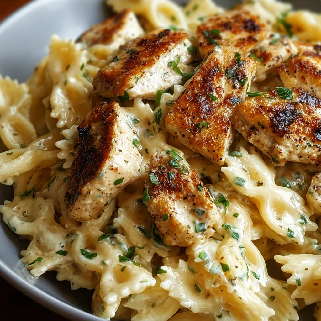 ULTIMATE BOURSIN CHICKEN PASTA