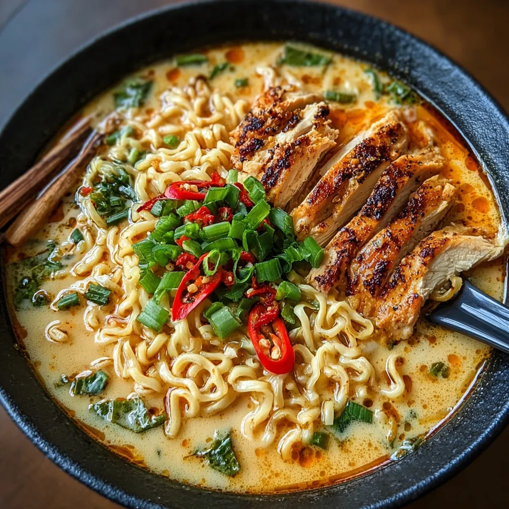 ULTIMATE CHICKEN RAMEN RECIPE