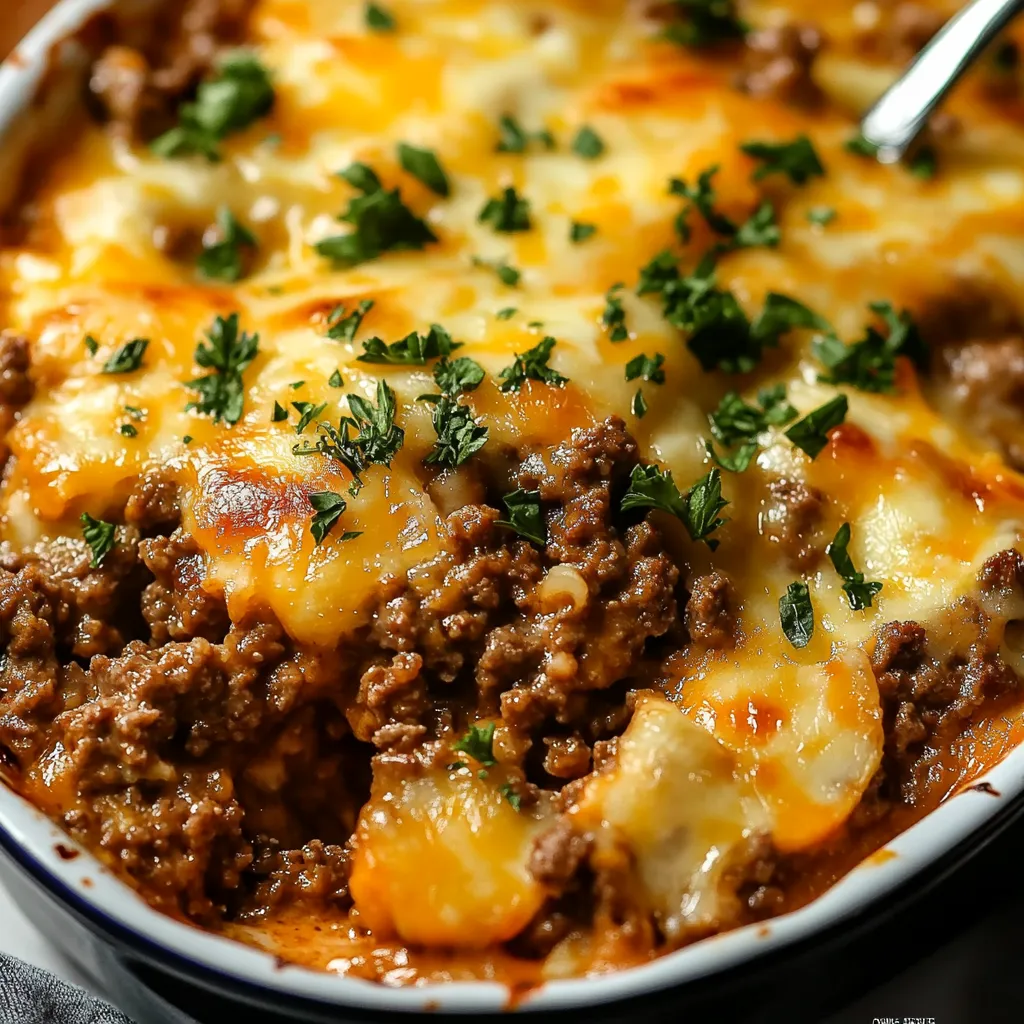 Hobo Casserole Ground Beef