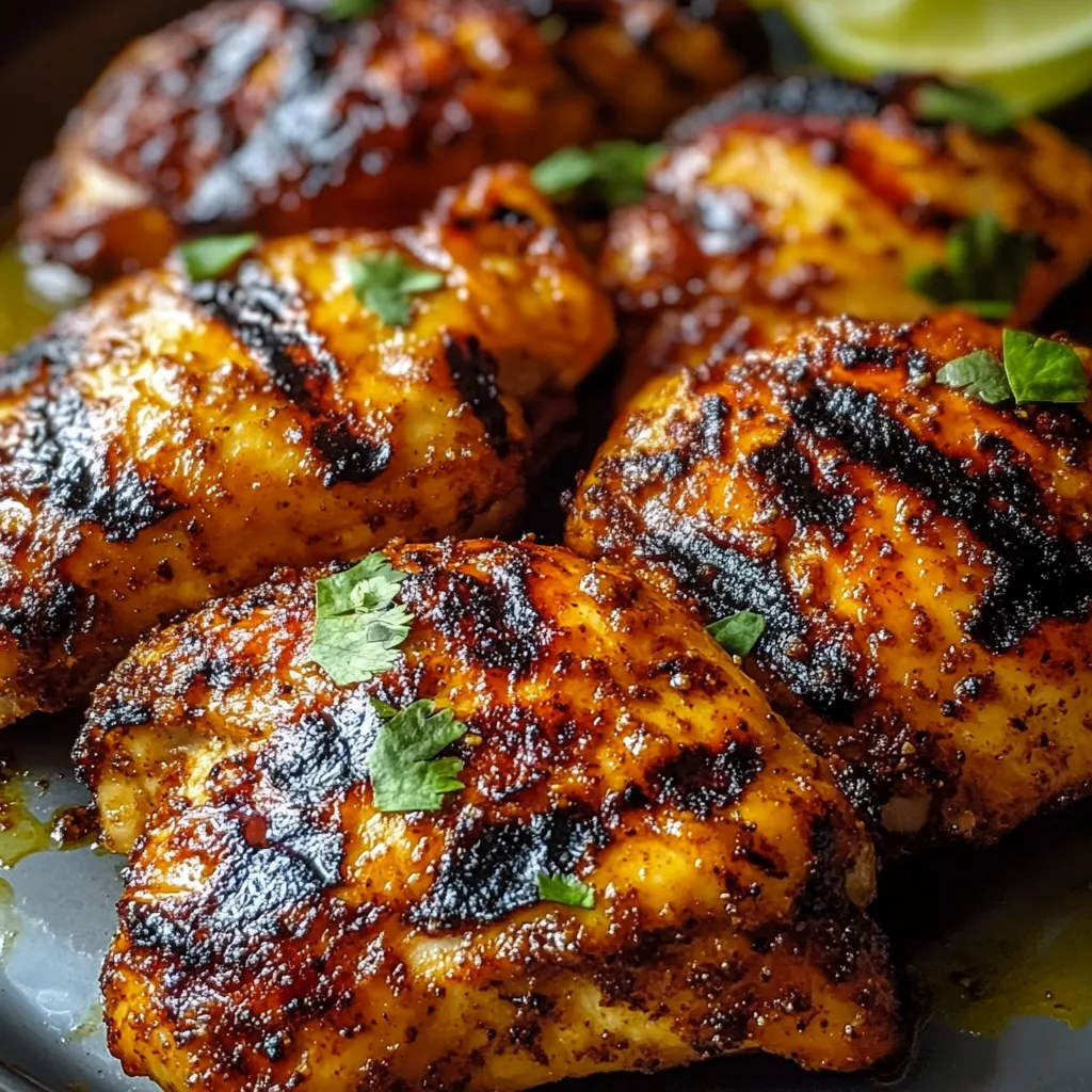 Juicy Spicy Grilled Cuban Chicken