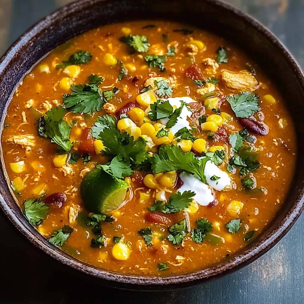 Street Corn Chicken Chili