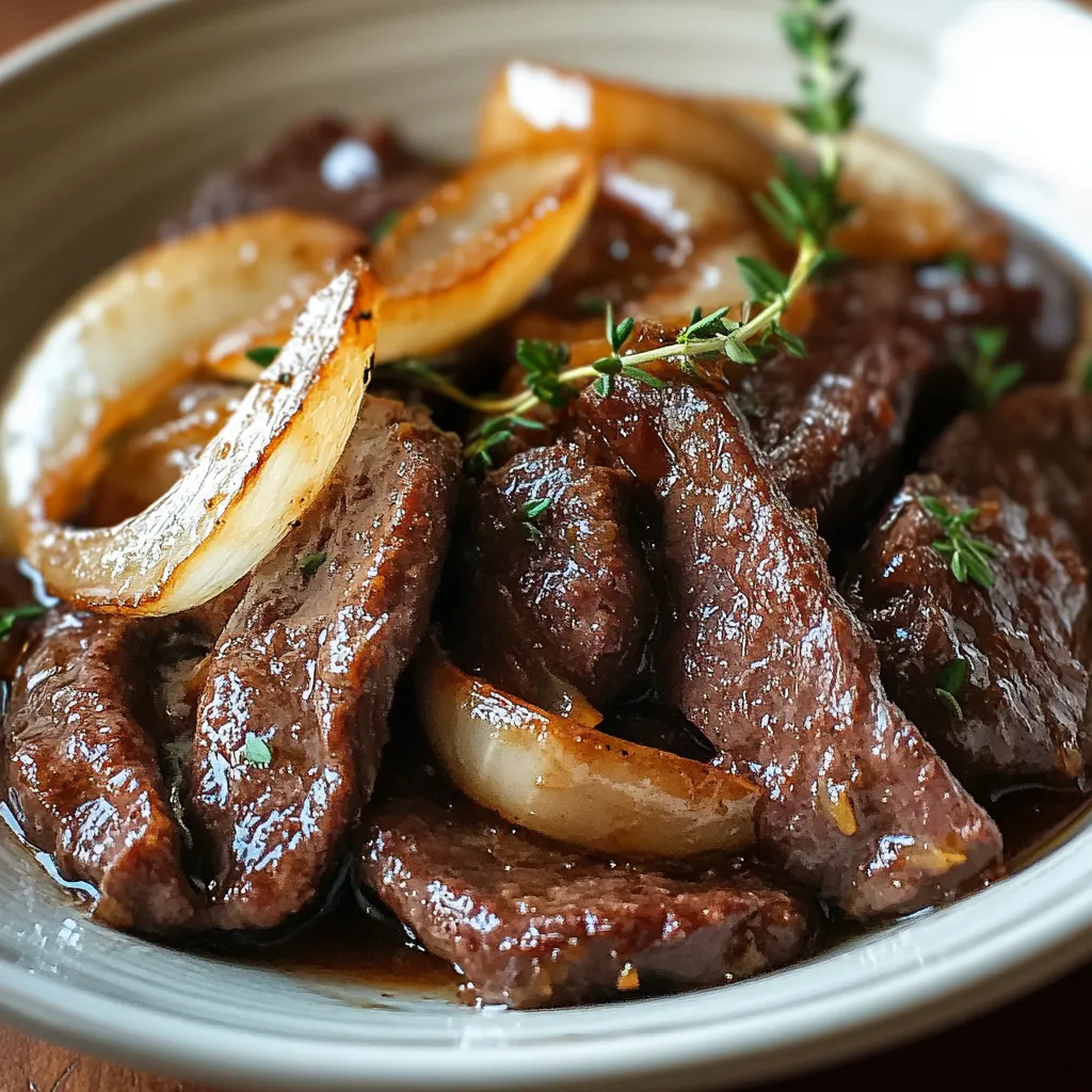 Traditional Beef Liver and Onions