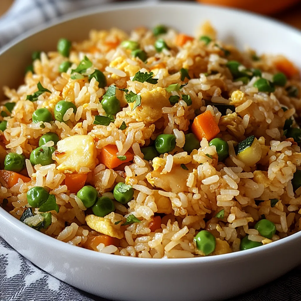 Easy Vegetable Fried Rice Family Dinner