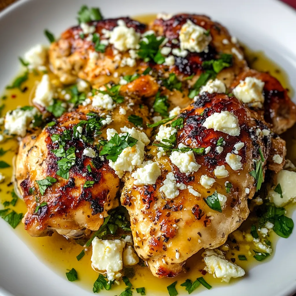 Hot Honey Feta Chicken
