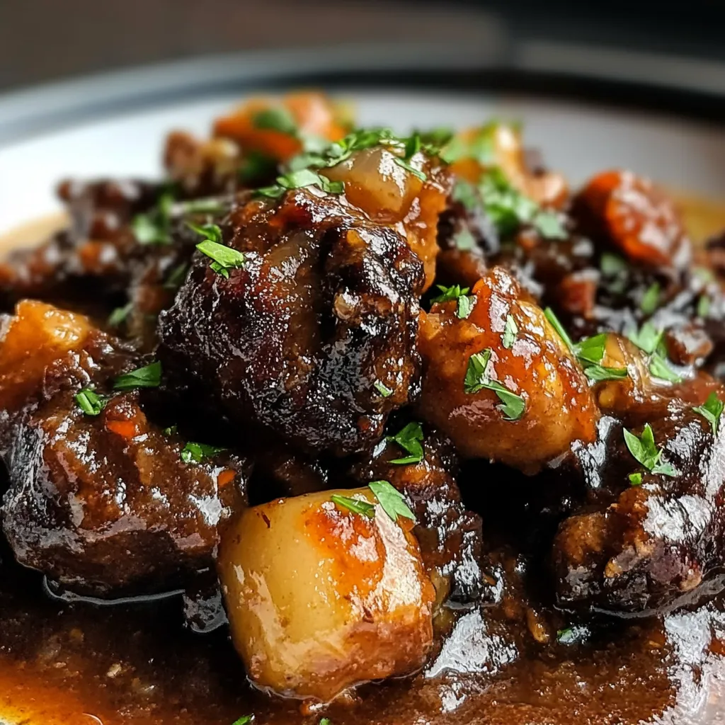 Smothered Oxtails
